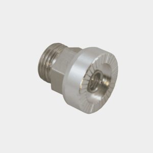 MICRO push button, silver