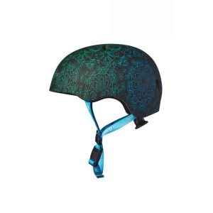 Micro Helmet Mandala Green-Blue M