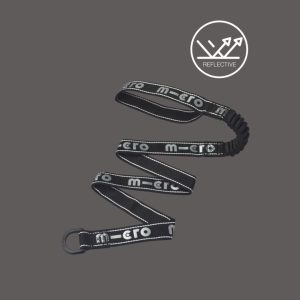Micro Pull Carry Strap Elastic  Black Reflective
